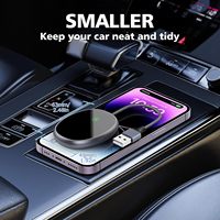 Adaptador Dongle CarPlay inalámbrico con cable de fábrica Fuallwin para IOS Android Auto con WiFi de doble banda 1 año de garantía Llamada de mapa en línea
