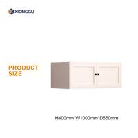 Armoire de chambre en métal blanc avec tiroirs supérieurs, grand placard de rangement pour vêtements, meuble d'intérieur pour appartement