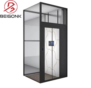Elevador de Villa de alta seguridad más vendido 320kg-400kg Elevador automático para el hogar Máquina de tracción sin engranajes para hoteles al aire libre Apartamentos - Product Image 6