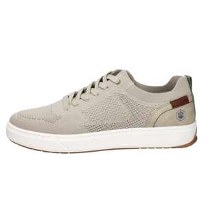 Lumberjack Sneakers Beige 42 <b>Low</b> <b>Top</b> Canvas Trendy Shoes - Product Image 1