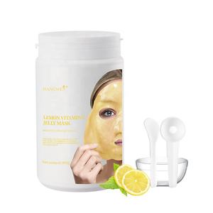 Diy Spa chino a base de hierbas máscara de gelatina suave en polvo blanqueamiento Natural Peel Off goma limón jalea máscara Facial - Product Image 6