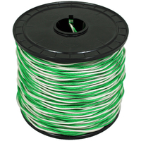 2 x 0.711 mm, Cable Termopar Tipo K de Alta Temperatura 800°C, Código de Color ANSI Amarillo y Rojo, Cable TC para Procesos de Tratamiento Térmico