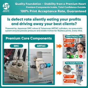 Machine d'impression par servo 4 couleurs avec fermeture à capuchon rotatif Automatisation de table Contrôle PCB 200X200 150*300 Mm Modèle Breaker Pad Printer - Product Image 3