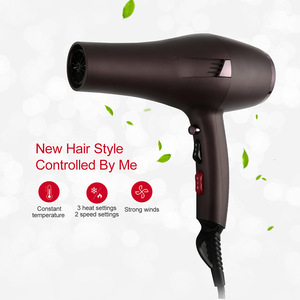 Secador de Pelo <span class=keywords><strong>Eléctrico</strong></span> de Alta Potencia 2000W con Protección Contra Sobrecalentamiento, Aire Frío y Caliente, 3 Velocidades, Empaque de Regalo para Salones de Belleza - Product Image 2