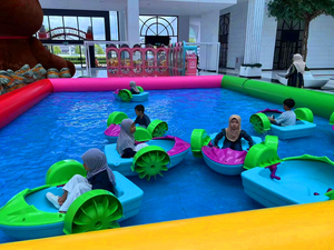 Aire de jeux gonflable intérieure commerciale pour enfants avec fosse à balles et toboggan pour parc d'attractions - Product Image 5