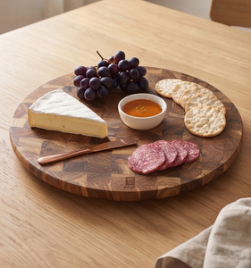 Planches à découper en bois de teck massif de haute qualité, à grain traversant, pour la cuisine, les légumes, le petit-déjeuner, la viande, le fromage et comme planche de boucher - Product Image 1