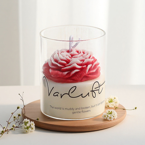 Favores de la boda Velas decorativas hechas a medida Aromaterapia de lujo Cera de soja Vela perfumada - Product Image 3