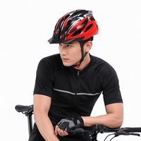 Casque de vélo léger moulé d'une seule pièce, respirant et réglable pour la pratique du VTT et de la route