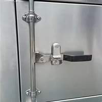 Caja de Herramientas para Camioneta, Caja de Herramientas de Aluminio Resistente para Remolque, 60" X 24" X 24", Gabinete para Herramientas