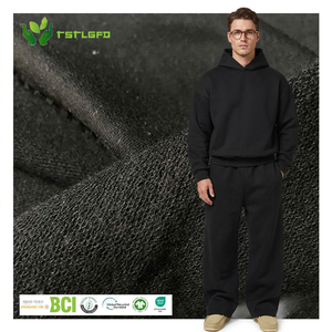 Custom High Quality 100% Organic Cotton Winter Solid Plus Size Printed Tracksuit Men <b>Hoodie</b> Sweat Jogging Pants Luxury Oversized - Product Image 1