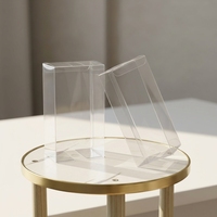 Boîte en plastique PET PVC transparente de grande taille personnalisée Kailiou avec des matériaux recyclés de qualité alimentaire pour l'emballage de cadeaux