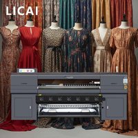 Impresora Digital de Sublimación Industrial FD51915 de 1.9m con 15 Cabezales Epson I3200 para Impresión en Tela de Poliéster, Velocidad Máxima de 610 m²/h