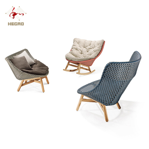 Bộ Đồ Nội Thất Sân Vườn Thiết Kế Thời Trang Ghế Bập Bênh Thư Giãn Đồ Nội Thất Ngoài Trời Hiện Đại Ghế Sofa Mây Ngoài Trời - Product Image 2