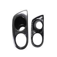 Cadre de phares antibrouillard de voiture en Fiber de carbone d'approvisionnement d'usine pour BMW E46 M3 1998-2005