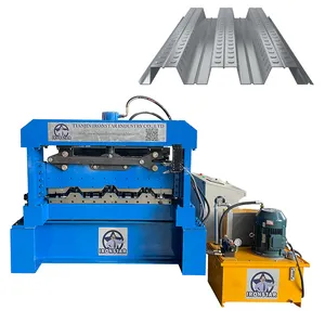 Steel China Supplier Deck Roll Forming Trade Assurance Floor Decking Metal Shaping Machine