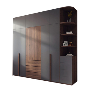 Venta directa de fábrica Armario de madera maciza multicapa pintado de grado ecológico ENF superior, emisión de formaldehído ≤ 0.025 mg/m3 ODM/OEM - Product Image 1