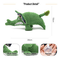 Vente en gros de jouets en peluche pour animaux de compagnie maïs grinçant mignon éléphant résistant à mâcher en colère jouet pour chien pour un jeu durable