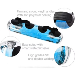 Sac d'eau lesté en PVC pour test de force, barre d'équilibre portable Aqua Power Bag, certifié BSCI - Product Image 2