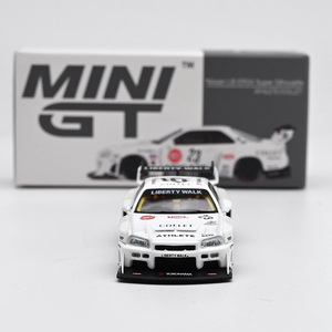 Modèle de voiture miniature professionnel Minigt Diecast 1:64 ER34 Liberty Walk <span class=keywords><strong>GTR</strong></span> 1059 en métal durable de haute qualité, modèle de voiture RC de qualité professionnelle - Product Image 2