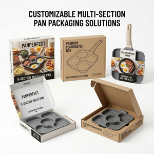 Sartén Antiadherente E-Top para Huevos Fritos, Sartén de Cocina, Mini Sartén para Huevos Escalfados de 5 Tazas, Sartén de Aluminio para Hacer Panqueques y Hamburguesas - Product Image 3