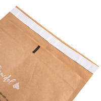 Enveloppes matelassées en papier kraft biodégradable 100% recyclé, taille personnalisée XCGS, sac d'expédition en nid d'abeille naturel