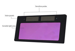 1Pc 자동 어둡게 용접 렌즈 <span class=keywords><strong>4</strong></span>-<span class=keywords><strong>1</strong></span>/<span class=keywords><strong>4</strong></span> "<span class=keywords><strong>X</strong></span> <span class=keywords><strong>2</strong></span>" 태양 자동 어둡게 용접 헬멧 렌즈 필터 그늘 3-11 - Product Image 5