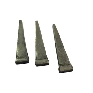 Квадратные гальванизированные/черные длинные каменные стальные гвозди бетонные гвозди для Бетонного Пола