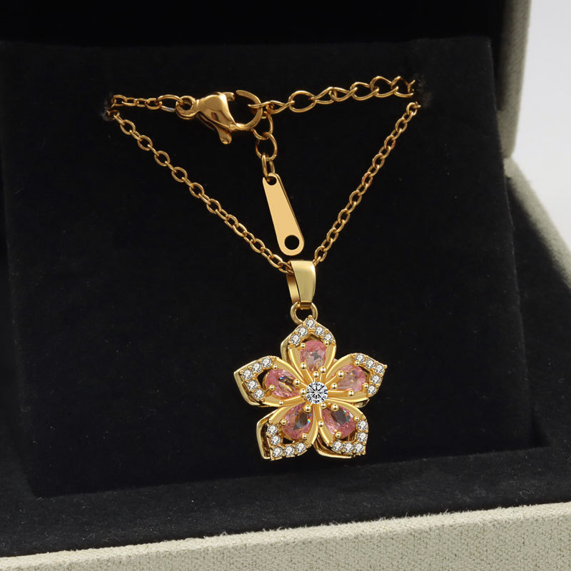 Yellow gold (pink diamond)
