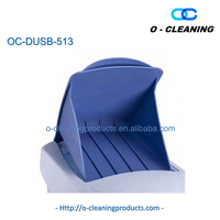 Poubelle hygiénique à pédale en plastique O-Cleaning de 18 L, poubelle mince pour femmes, poubelle sanitaire sans contact