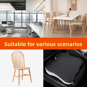 Cuscino per Sedile Auto in Memory Foam OEM, Antibatterico e Ispessito, per Sedia <span class=keywords><strong>da</strong></span> Ufficio e Supporto Lombare per Studenti - Product Image 2
