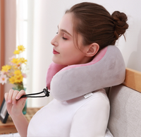 Oreiller de massage électrique rechargeable en forme de U pour le cou, vente en gros