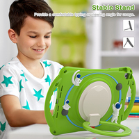 Nouveau Design Astronaute Silicone Enfants Tablette étui pour iPad 10.2 Pouces 2019 2020 2021 A2602 A2603 A2604 A2605
