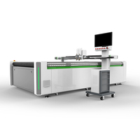Nouveau design imprimé cadeau d'expédition carton ondulé boîte postale numérique CNC traceur de découpe Machine de découpe