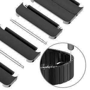 Correa de reloj de acero inoxidable para <span class=keywords><strong>Samsung</strong></span> <span class=keywords><strong>Galaxy</strong></span> <span class=keywords><strong>Watch</strong></span> 6 <span class=keywords><strong>5</strong></span> 4 316L correa de metal con hebilla de mariposa - Product Image 5