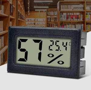 Thermomètre hygromètre numérique électronique LCD de haute qualité, humidimètre intérieur/extérieur, instruments de mesure - Product Image 5