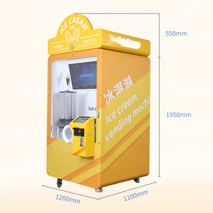 <span class=keywords><strong>2025</strong></span> New 24-giờ không cần giám sát máy làm kem bán hàng tự động Máy làm kem cho những nơi công cộng - Product Image 3