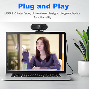 Mini Cámara Web USB HD 1080p a Todo Color con Micrófono Incluido, Cámara Web para Computadora Portátil/de Escritorio para Videoconferencias en Vivo - Product Image 6