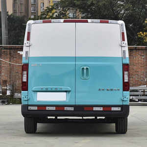 รถตู้ขนส่งไฟฟ้า FOTON I7 EV ไมโครแวน 6 ที่นั่ง ขับเคลื่อนล้อหลัง ยานยนต์พลังงานใหม่ สีฟ้าอ่อนขาว - Product Image 6