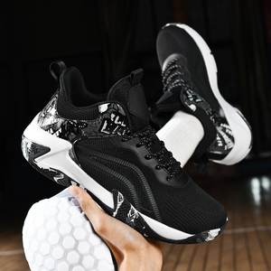 Chaussures de sport de basketball pour hommes en cuir et maille, style rétro de luxe, modèle 13 4s original, à lacets, tendance mode, respirantes pour l'hiver, vente en gros - Product Image 4