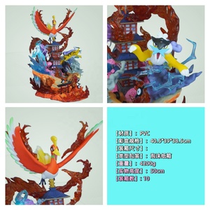 Adornos de Pokémon con Forma de Huevo, Rey Fénix, Tres Bestias Sagradas, Lei Gong Shui Jun, Modelo Hecho a Mano de Dibujos Animados - Product Image 2