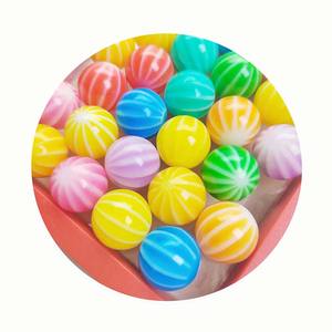 Boules de bonbons en résine multicolores, bonbons à la pastèque, bonbons ronds arc-en-ciel DIY, nourriture miniature pour maison de poupée, petite idée cadeau pour enfants G - Product Image 1