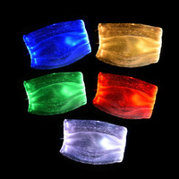 BOLISI Nouveauté Masque de fête LED rechargeable à 7 couleurs changeantes, thème fêtes, disco, danse, KTV, bar, pour adultes