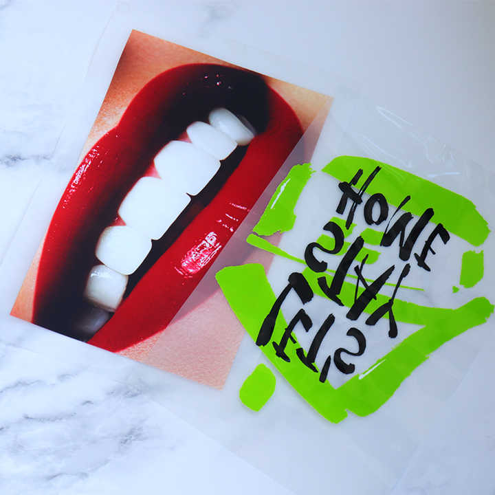 Colorsun DTF Digital Transfer Film for T shirt shoes jeans bags A4 DTF