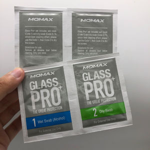 Lingettes de nettoyage polyvalentes Non alcoolisées pré-humidifiées pour lentilles emballées individuellement - Product Image 6