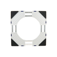 Support de machine à laver réglable en hauteur, manuel, pour usage hôtelier, base de réfrigérateur en acier PP
