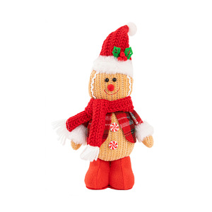 Creative Standing Gingerbread Man <b>Christmas</b> Desktop Ornaments Decoration for Party Toys <b>Gift</b> Props - Product Image 5