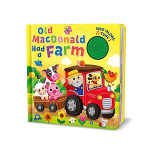Custom Farm Song Book <span class=keywords><strong>1</strong></span>-Button Board Book con sonido para bebés <span class=keywords><strong>1</strong></span> <span class=keywords><strong>y</strong></span> más Aprendizaje temprano Sing-Along Book - Product Image 2