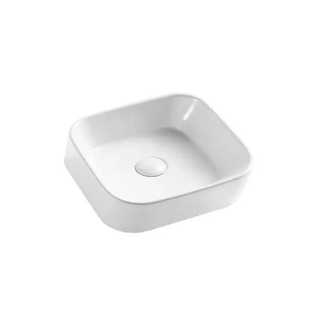ANBI Hot Selling Anti Bacteria Chaozhou Sanitary Ware Wall Hung Ceramic Bathroom Basin Colored Basin With Good Quality