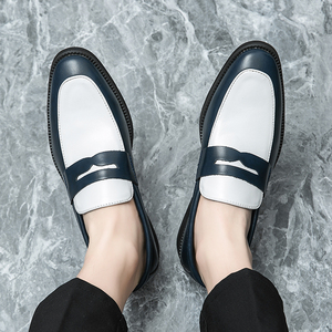 Mocasines Oxford Clásicos de Vestir Negros para Hombre, con Punta en Pico, Tallas 38-46 - Product Image 2