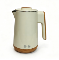 Bouilloire électrique sans fil numérique intelligente, maintien au chaud, réglages multi-températures, écran tactile, acier inoxydable, capacité 1,7 L, usage domestique